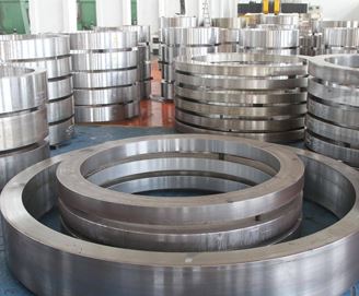 Stainless Steel Forged Ring & Circles